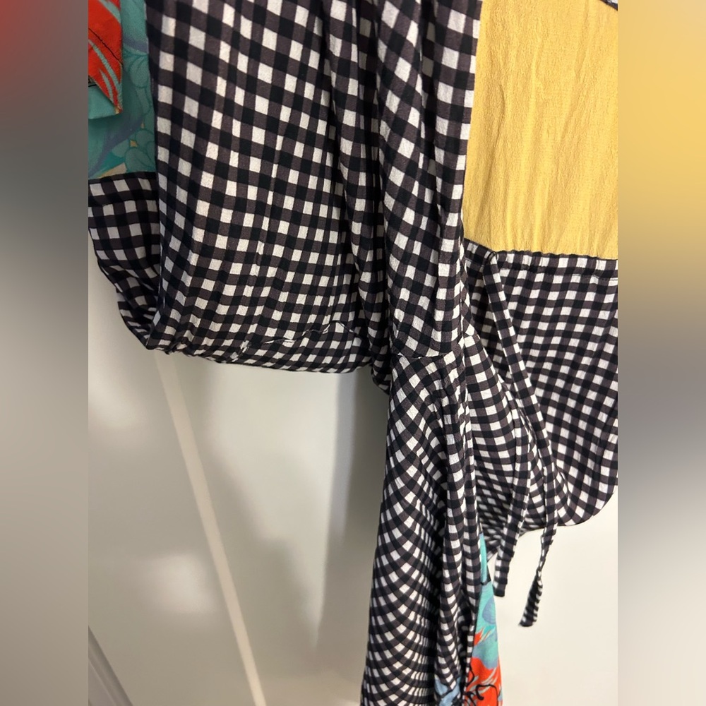 The Kit Issa Jumpsuit in Gingham Camillia - Picture 7 of 15